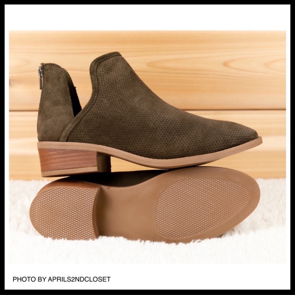 STEVE MADDEN ANKLE BOOTIES BLOCK HEEL BOOTS A3C - Picture 12 of 14